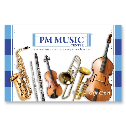 PMGIFT05 $5 PM Music Center Gift Card