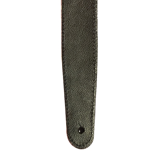 Henry Heller GSU-GL-BLK Black Leather Guitar Strap