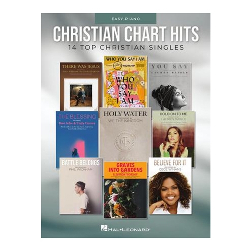 Christian Chart Hits for Easy Piano