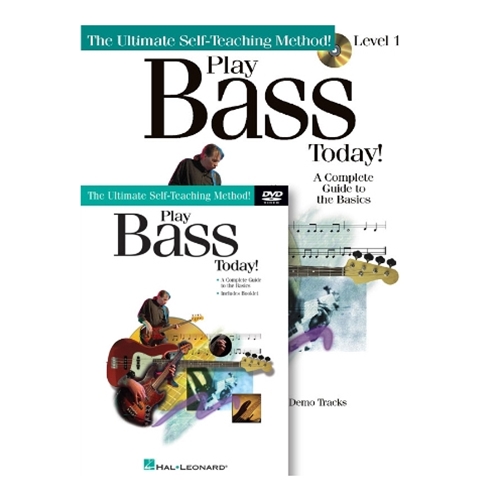 Play Bass Today! Beginner's Pack Level 1 - Book/Online Audio/DVD