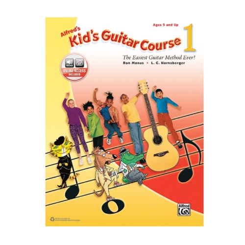 Alfred's Kid's Guitar Course Book 1 - Book/Online Audio