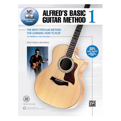 Alfred's Basic Guitar Method 1 (3rd Ed.) - Book/Online Video/Audio/Software