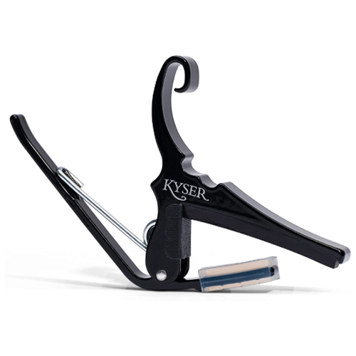 Kyser KGEBK Quick-Change Electric Guitar Capo - Black