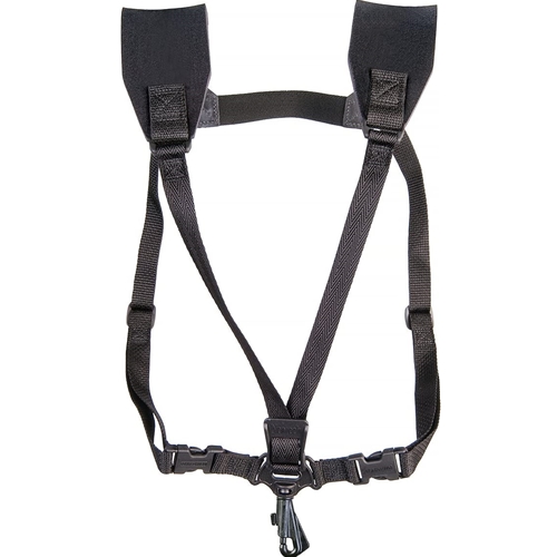 Neo-Tech SHSXLBKSH Sax Soft Harness - X-Long, Swivel Hook