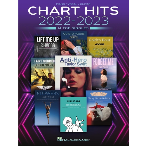 Chart Hits 2022-2023 for Piano/Vocal/Guitar