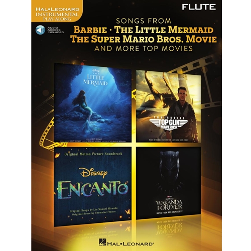 Songs from Barbie, The Little Mermaid, The Super Mario Bros. Movie, and More Top Movies - Flute