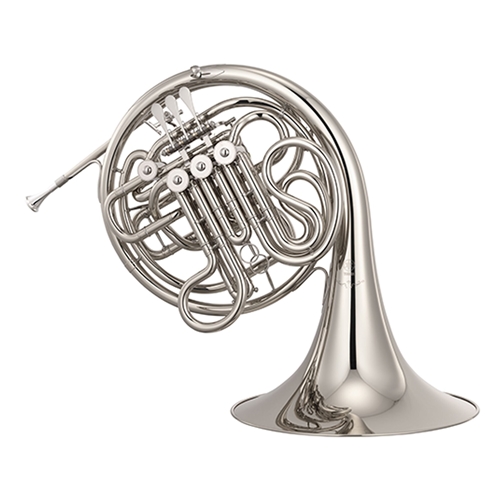 Yamaha  YHR-672N Professional Double French Horn - Nickel-Silver - Kruspe Wrap