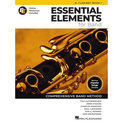 Essential Elements for Band, Book 1 - Bb Clarinet