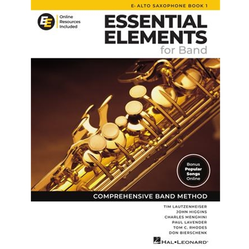 Essential Elements for Band, Book 1 - Eb Alto Saxophone
