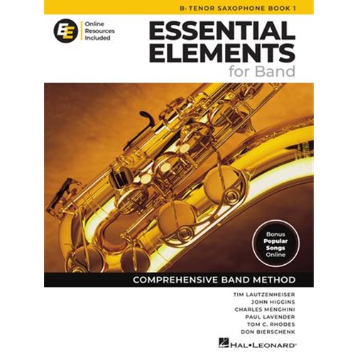 Essential Elements for Band, Book 1 - Bb Tenor Saxophone