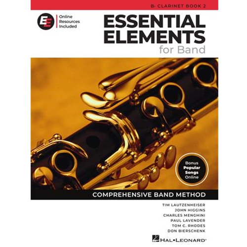 Essential Elements for Band, Book 2 - Bb Clarinet
