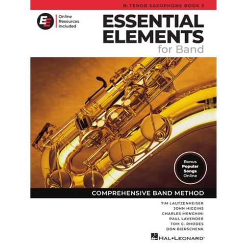 Essential Elements for Band, Book 2 - Bb Tenor Saxophone