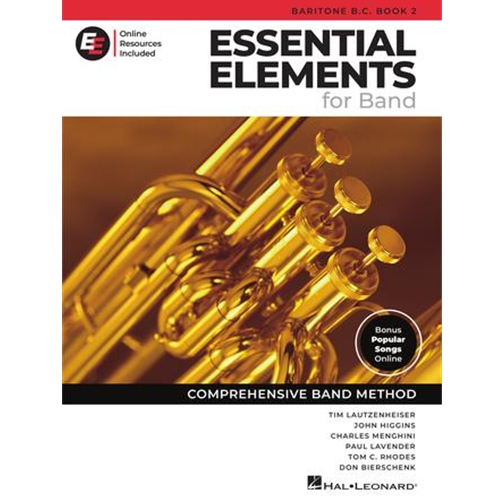Essential Elements for Band, Book 2 - Baritone B.C.