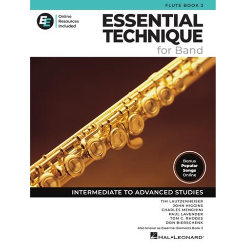 Essential Technique for Band (Essential Elements, Book 3) - Flute