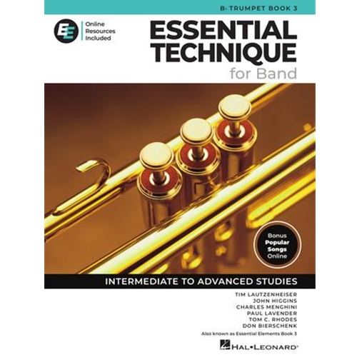 Essential Technique for Band (Essential Elements, Book 3) - Bb Trumpet