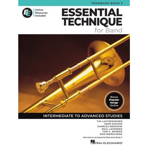 Essential Technique for Band (Essential Elements, Book 3) - Trombone