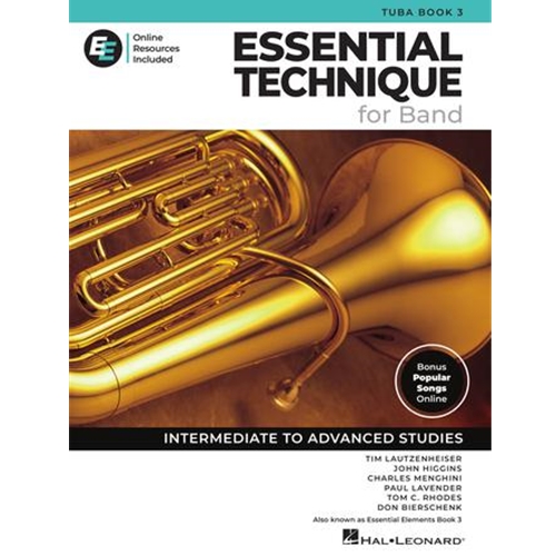 Essential Technique for Band (Essential Elements, Book 3) - Tuba
