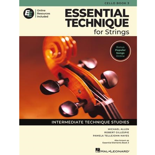 Essential Technique for Strings (Essential Elements, Book 3) - Cello