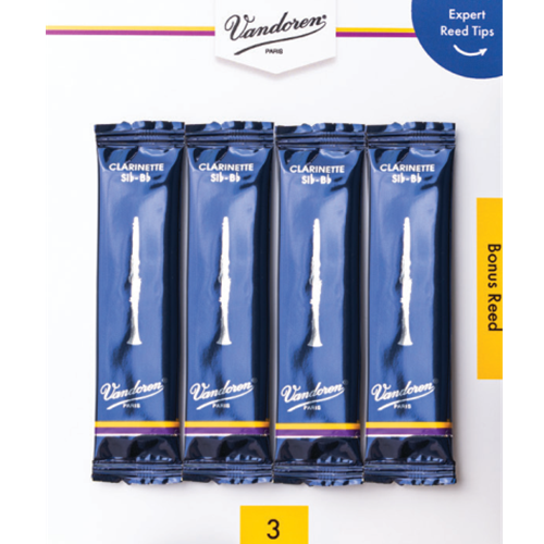 Vandoren V4CR1025NEW Monthly Reed Subscription - Clarinet 2.5