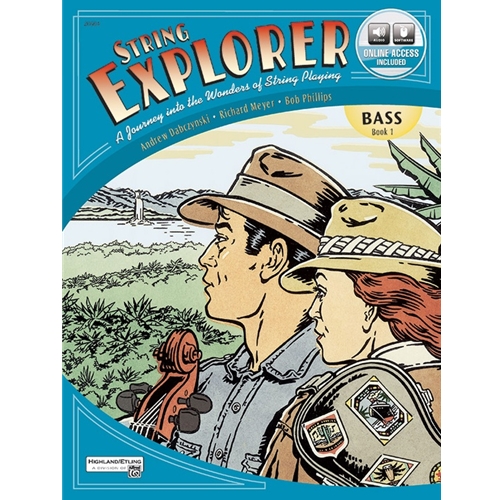 String Explorer, Book 1 - Bass