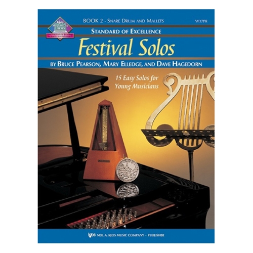Standard of Excellence: Festival Solos, Book 2 - Snare Drums & Mallet Percussion