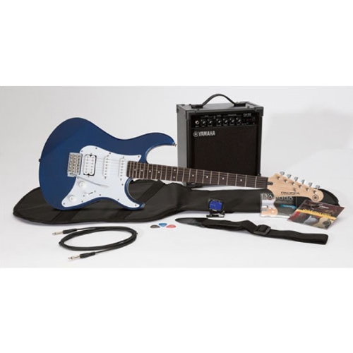 Yamaha GIGMAKEREG-BLUE GigMaker Electric Guitar Package - Metallic Dark Blue