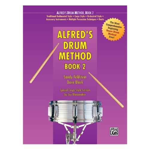 Alfred's Drum Method, Book 2 - Book Only