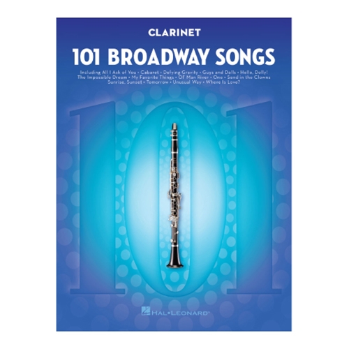 101 Broadway Songs for Clarinet