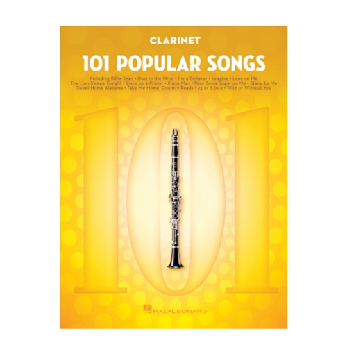 101 Popular Songs for Clarinet