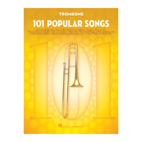 101 Popular Songs for Trombone