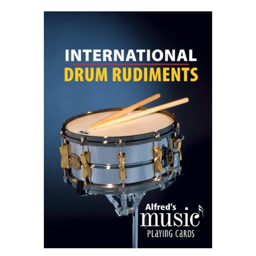 International Drum Rudiments Playing Cards